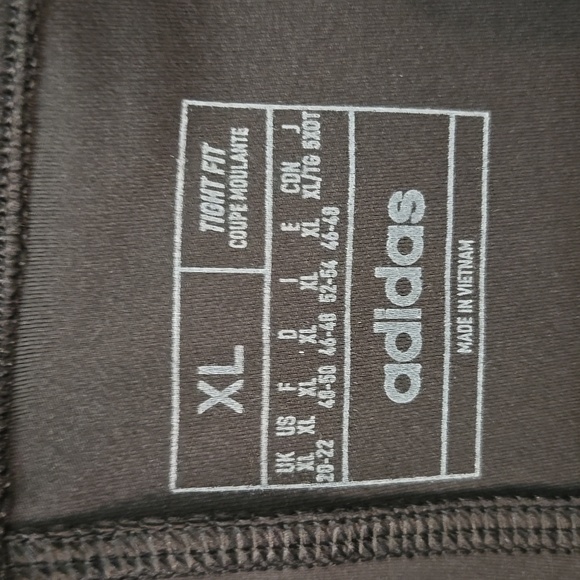 Adidas Training Women's Size XL FEELBRILLIANT DESIGNED TO MOVE TIGHTS GL 4029 - Picture 3 of 10